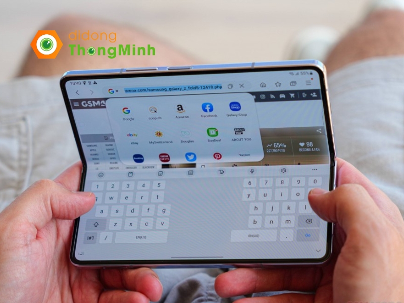 Samsung Galaxy Z Fold 5 Hàn Quốc hứa hẹn cung cấp độ chính sắc màu cao, các chi tiết có chiều sâu, tác vụ mượt mà, hình ảnh sống động