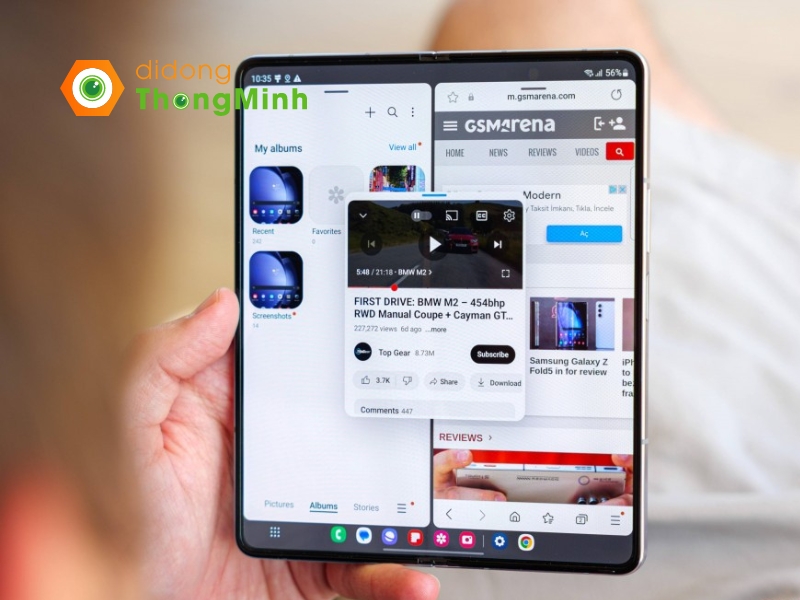 Samsung Galaxy Z Fold5 hoạt động nhờ bộ vi xử lý Snapdragon 8 Gen 2 dành cho Galaxy