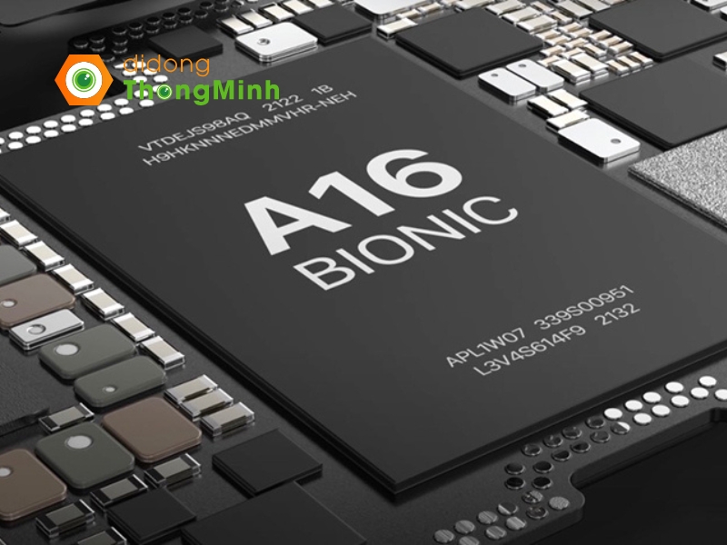 iPhone 15 512GB hoạt động nhờ chip A16 Bionic từ thế hệ tiền nhiệm