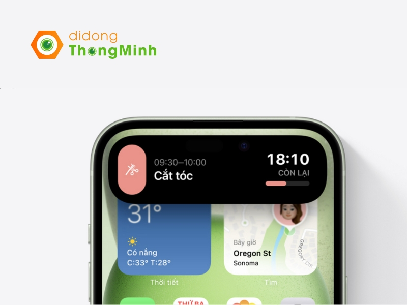 iPhone 15 Plus 256GB đã có màn hình Dynamic Island
