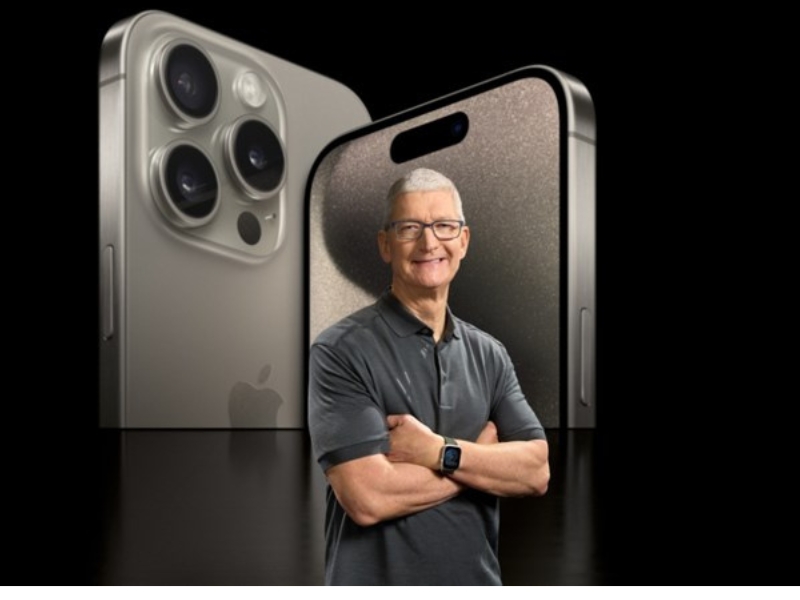 iPhone 15 Pro 128GB thiết lập hệ thống bao gồm 3 camera phía sau và 1 camera selfie