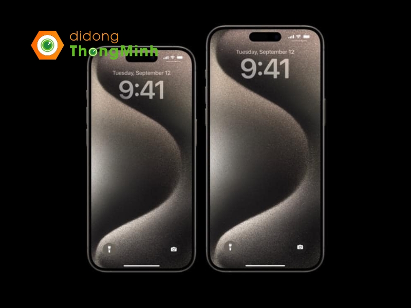 iPhone 15 Pro Max 256GB sử dụng công nghệ màn hình LTPO, đi kèm tần số quét từ 1-120 Hz