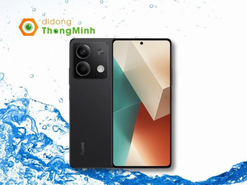 Xiaomi Redmi Note 13 8GB/128GB được hoàn thiện một cách tỷ mỉ với thiết kế vuông vức và kiên cố