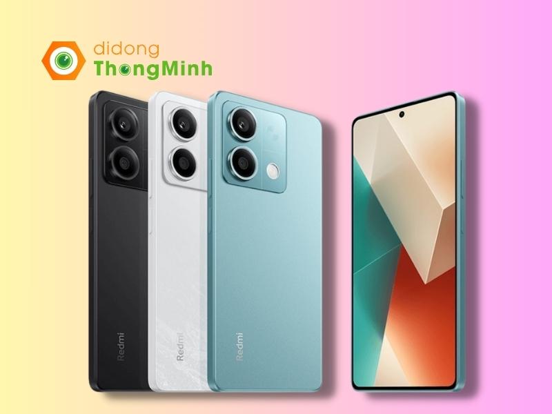 Xiaomi Redmi Note 13 8GB/128GB mang trong mình vi xử lý Dimensity 6080, sản xuất trên quy trình 6 nm