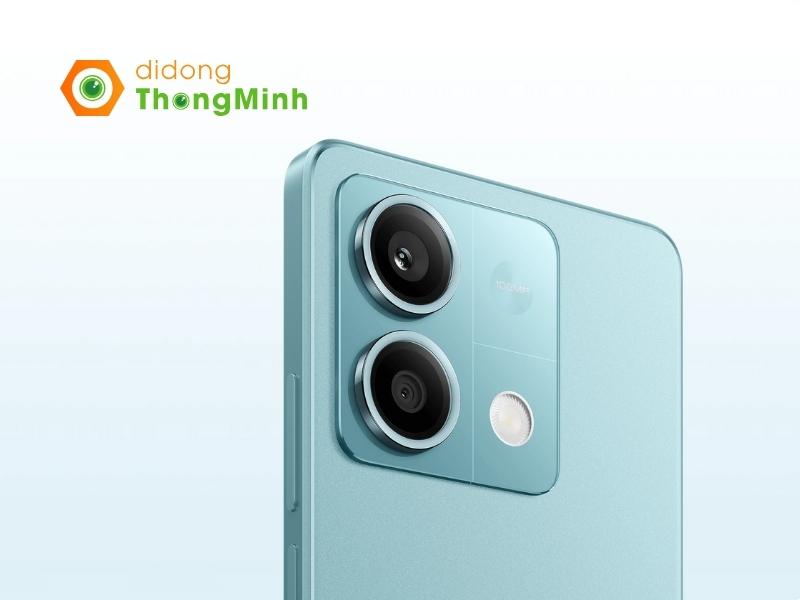 Xiaomi thiết lập trên Redmi Note 13 8GB/256G không phải ba mà là hai camera phía sau cùng một camera selfie phía trước