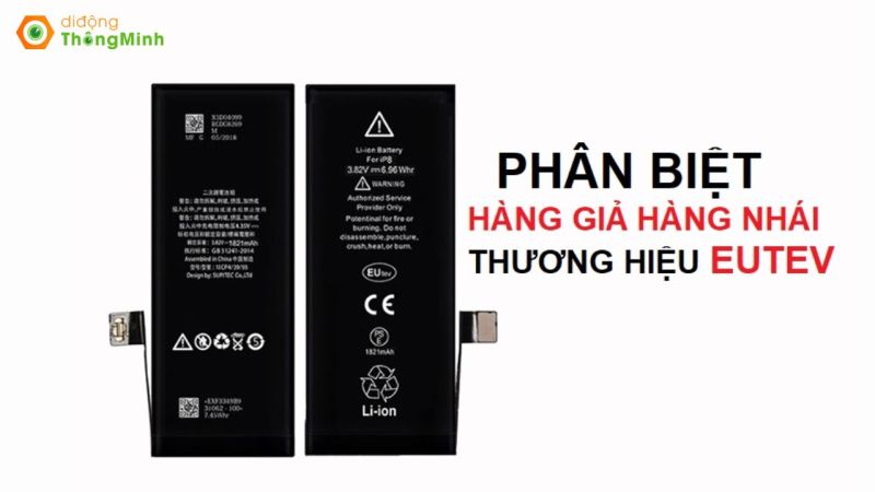 Pin EU được kỹ thuật viên Di Động Thông Minh thay thế cực chuyên nghiệp.