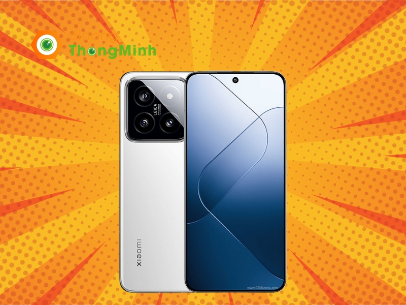 Xiaomi 14 12GB/256GB sở hữu vẻ ngoài sang trọng, mới mẻ với chất liệu thép không gỉ