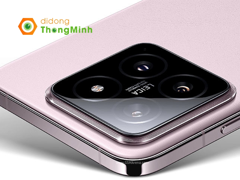 Một điểm đáng chú ý trên Xiaomi 14 16GB/1TB đó là cụm camera mới Summilux của Leica