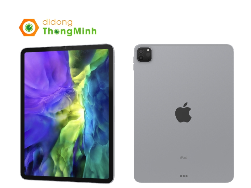 Không còn là camera đơn, iPad Pro 2020 được trang bị một đảo camera hình vuông chứa 2 ống kính khiến chúng ta liên tưởng đến thiết kế của loạt mẫu iPhone Pro hiện nay