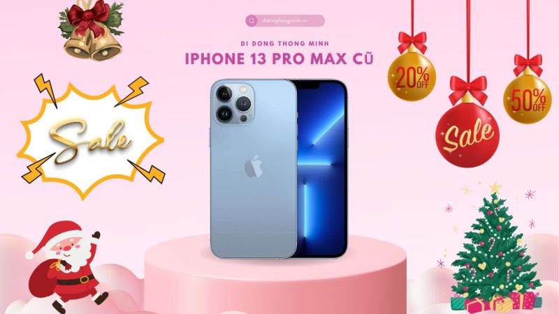 iPhone 13 Pro Max cũ rớt giá thê thảm trước thềm Giáng Sinh