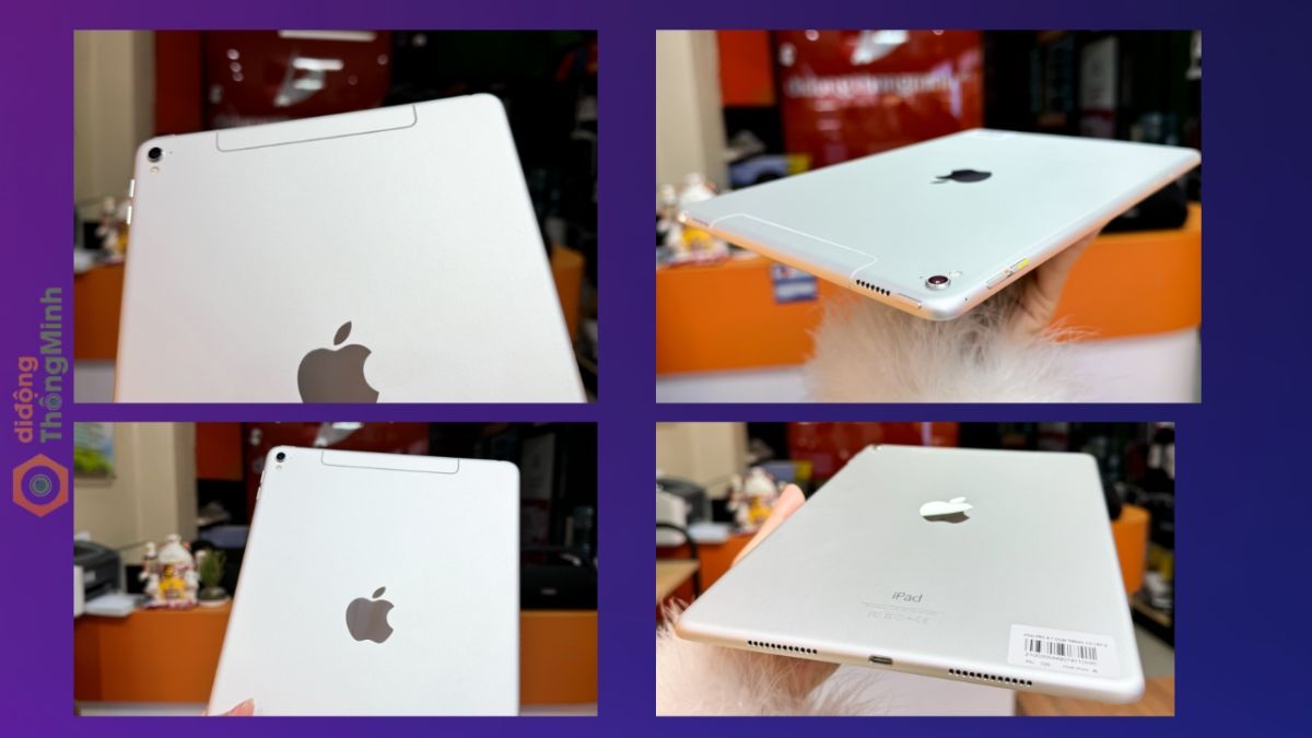Cận cảnh iPad Pro 9.7 cũ pin zin 100% tại Di Động Thông Minh