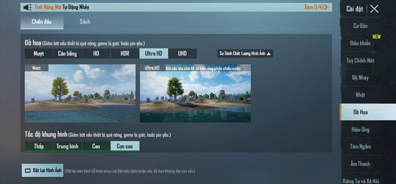 Tựa game PUBG Mobile trên Samsung Galaxy S22 Ultra 5G Mỹ Cũ