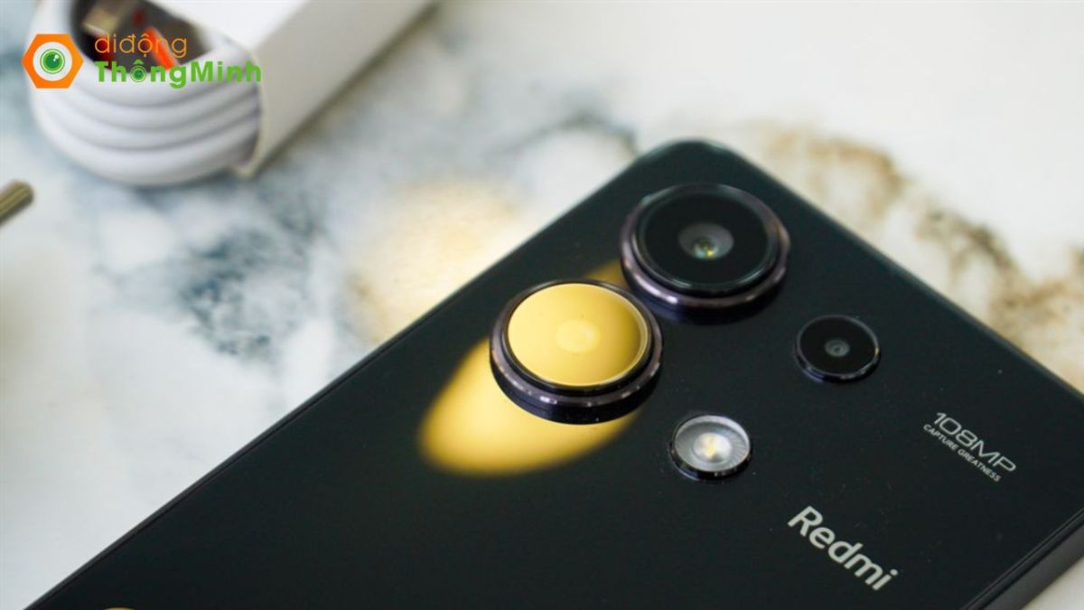 Xiaomi Redmi Note 13 6GB/128GB chính hãng có hệ thống camera 108MP, hỗ trợ chụp ảnh siêu nét