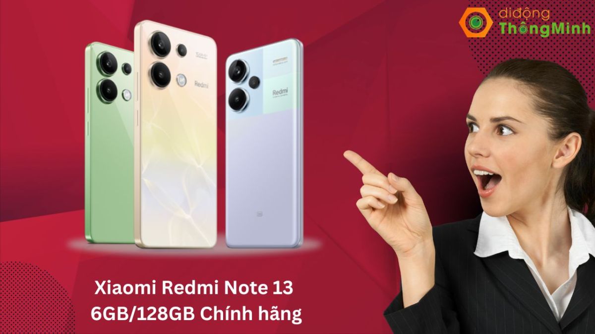 Đánh giá chi tiết Xiaomi Redmi Note 13 6GB/128GB Chính hãng