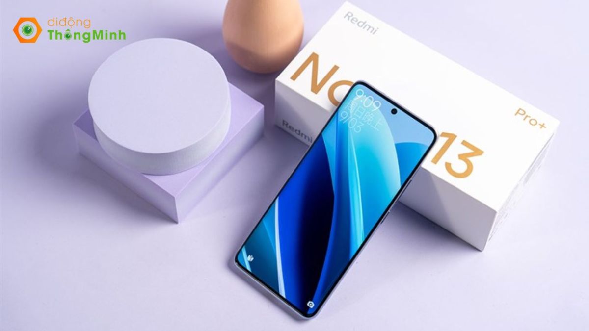 Xiaomi Redmi Note 13 Pro+ 5G 8GB/256GB chính hãng được trang bị màn hình AMOLED