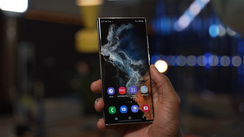Hình ảnh màn hình của Samsung Galaxy S22 Ultra 5G Mỹ Cũ