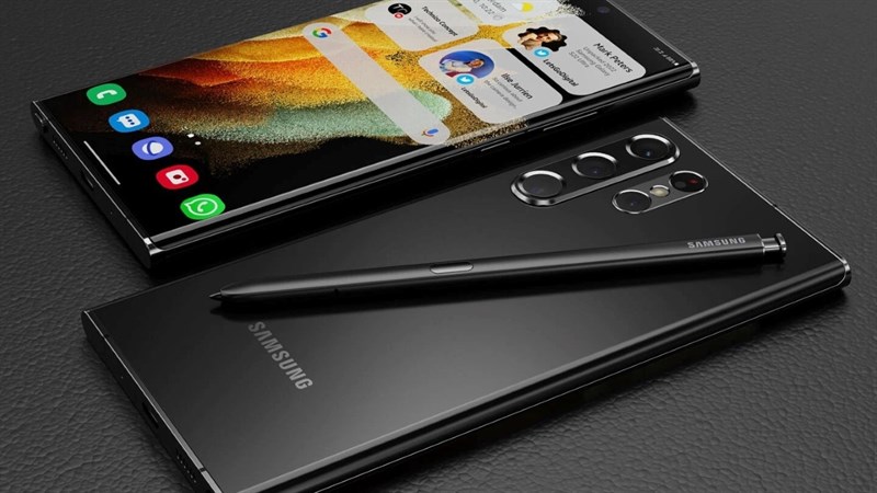 Bút S-pen trên Samsung Galaxy S22 Ultra 5G Mỹ Cũ