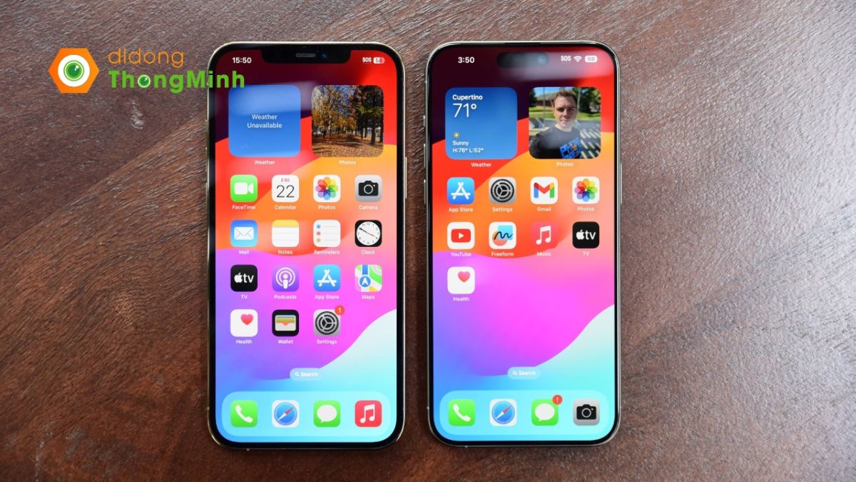 So sánh hiệu năng Phone 12 Pro Max và iPhone 15 Pro Max